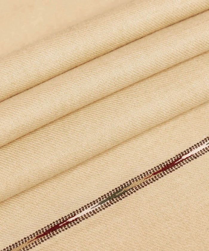 Pashmina Wool Shawl (Cream)