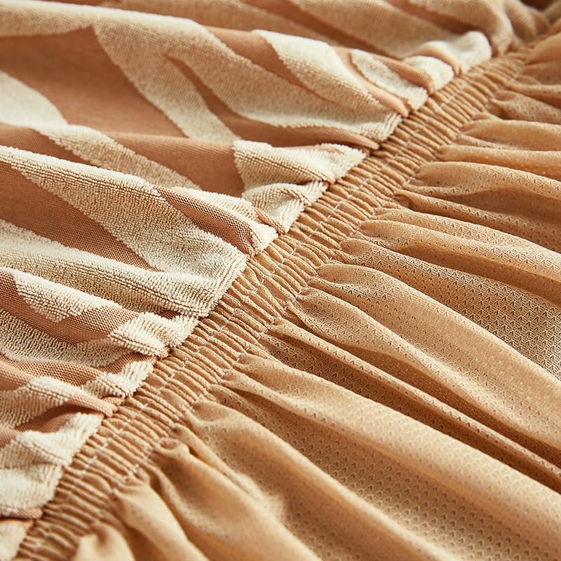 Zebra Pattern Sofa Cover (Copper)